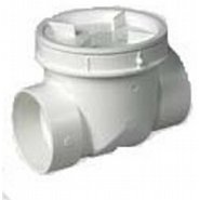 backflow preventers cause clogs when things get hung up on the flapper